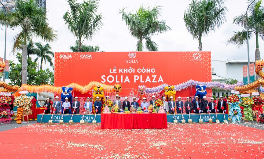 Hình ảnh tại lễ khởi công. Nguồn ảnh: Solia Group Hình ảnh tại lễ khởi công. Nguồn ảnh: Solia Group