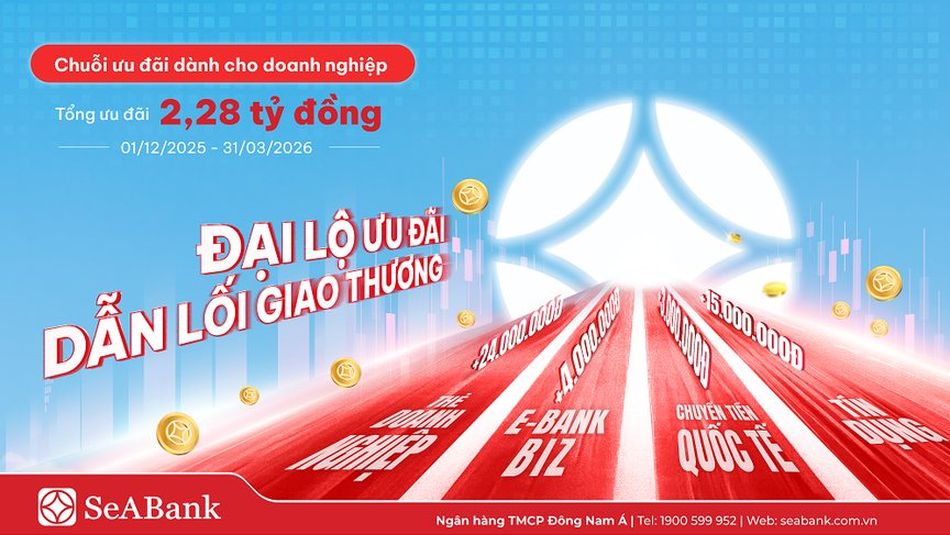 SeABank kích hoạt “đại lộ” ưu đãi cho đa dạng dịch vụ doanh nghiệp- Ảnh 1.
