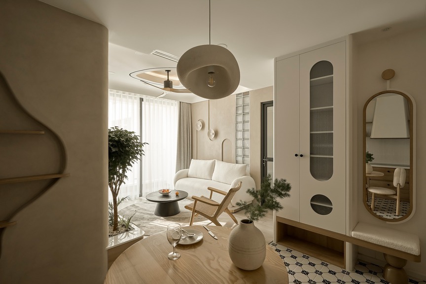 Tối giản nhưng không tối tăm: Bí quyết tạo nên căn hộ đầy ánh sáng- Ảnh 2. Tối giản nhưng không tối tăm: Bí quyết tạo nên căn hộ đầy ánh sáng- Ảnh 2.