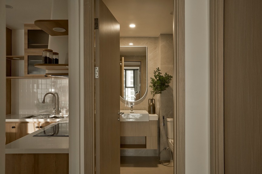 Tối giản nhưng không tối tăm: Bí quyết tạo nên căn hộ đầy ánh sáng- Ảnh 4. Tối giản nhưng không tối tăm: Bí quyết tạo nên căn hộ đầy ánh sáng- Ảnh 4.