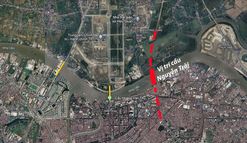 Cây cầu hơn 6.000 tỷ tại TP giàu có bậc nhất miền Bắc Việt Nam đón tin vui lớn- Ảnh 3. Cây cầu hơn 6.000 tỷ tại TP giàu có bậc nhất miền Bắc Việt Nam đón tin vui lớn- Ảnh 3.