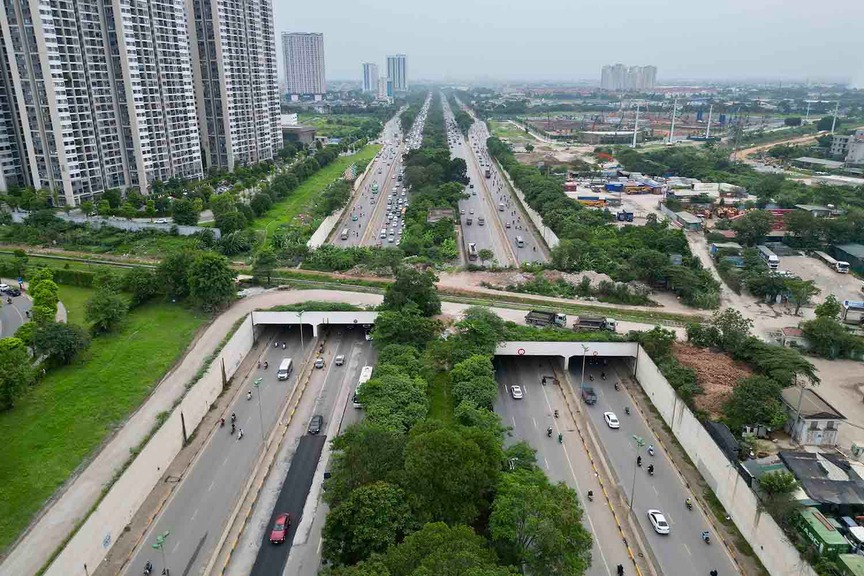Đại lộ Thăng Long. Nguồn ảnh: Internet Đại lộ Thăng Long. Nguồn ảnh: Internet