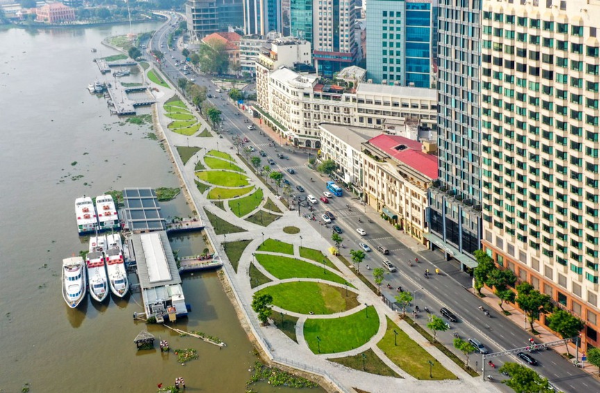 Bến Bạch Đằng. Nguồn ảnh: Internet Bến Bạch Đằng. Nguồn ảnh: Internet