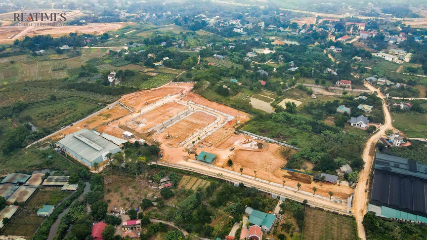 Cận cảnh dự án Dream Town Hòa Bình chưa xong hạ tầng đã được rao bán rầm rộ- Ảnh 1.