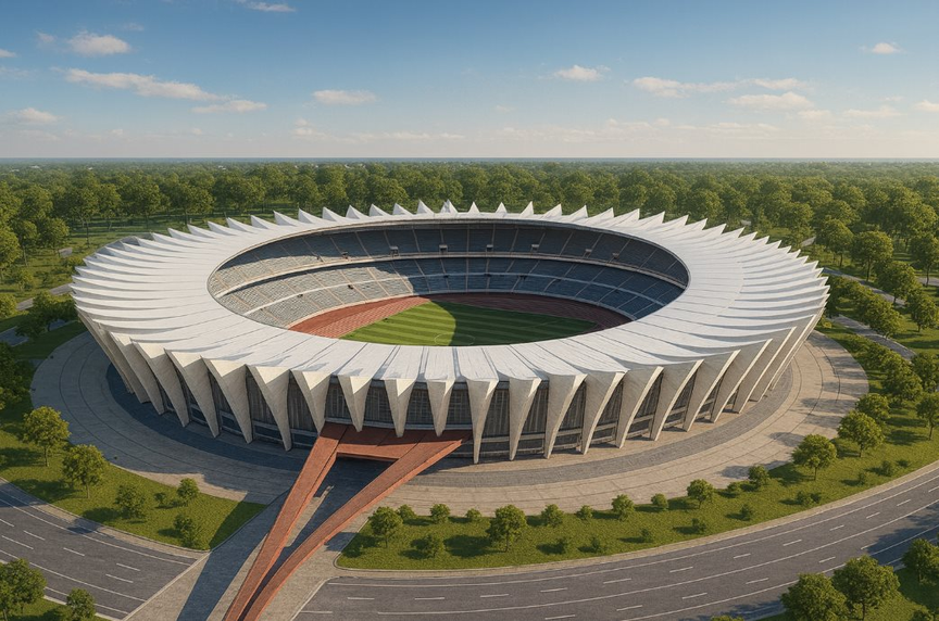 Hà Nội sắp khởi công Khu đô thị Olympic 10.000ha với sân vận động 135.000 chỗ, quy mô hàng đầu thế giới- Ảnh 2. Hà Nội sắp khởi công Khu đô thị Olympic 10.000ha với sân vận động 135.000 chỗ, quy mô hàng đầu thế giới- Ảnh 2.