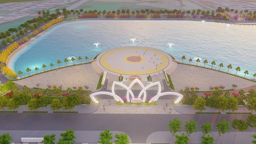 Đơn vị hành chính loại đặc biệt sắp có công viên trăm tỷ rộng 31ha nằm đối diện UBND xã- Ảnh 2. Đơn vị hành chính loại đặc biệt sắp có công viên trăm tỷ rộng 31ha nằm đối diện UBND xã- Ảnh 2.