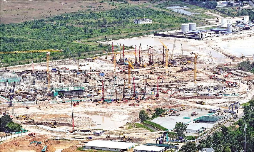 Sân bay đạt tốc độ xây dựng kỷ lục của Việt Nam sắp thành hình, hứa hẹn là ‘Changi thứ 2’ trên thế giới- Ảnh 1. Sân bay đạt tốc độ xây dựng kỷ lục của Việt Nam sắp thành hình, hứa hẹn là ‘Changi thứ 2’ trên thế giới- Ảnh 1.