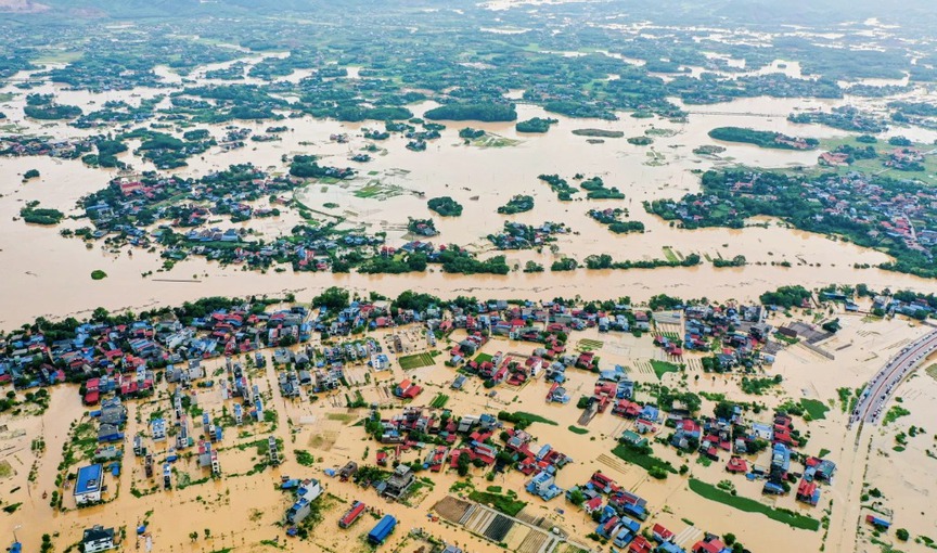 Khẩn cấp xây dựng tuyến đê hơn 7.600 tỷ tại tỉnh miền Bắc vừa trải qua trận lũ lịch sử- Ảnh 2. Khẩn cấp xây dựng tuyến đê hơn 7.600 tỷ tại tỉnh miền Bắc vừa trải qua trận lũ lịch sử- Ảnh 2.