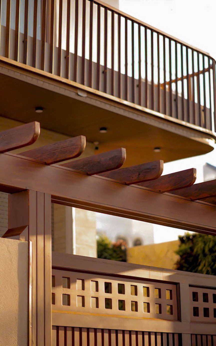 Sống chậm trong tổ ấm giao thoa giữa kiến trúc đương đại và hồn Việt truyền thống- Ảnh 2. Sống chậm trong tổ ấm giao thoa giữa kiến trúc đương đại và hồn Việt truyền thống- Ảnh 2.