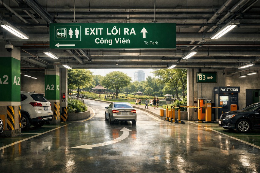 Hà Nội sắp có bãi đỗ xe ngầm 2 tầng đầu tiên tại khu trung tâm, sức chứa hơn 370 xe- Ảnh 2.