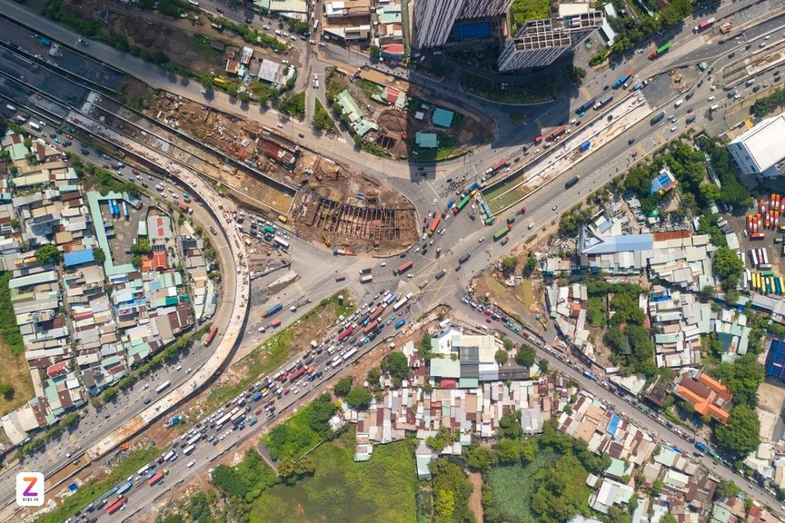 Nút giao hơn 3.400 tỷ lớn và hiện đại nhất TP giàu nhất Việt Nam lỡ hẹn về đích- Ảnh 1.