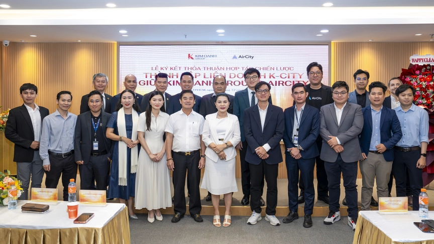 Kim Oanh Group hợp tác cùng AirCity thành lập K-City - đơn vị tiên phong ứng dụng AI, Robotic trong vận hành dự án- Ảnh 1. Kim Oanh Group hợp tác cùng AirCity thành lập K-City - đơn vị tiên phong ứng dụng AI, Robotic trong vận hành dự án- Ảnh 1.