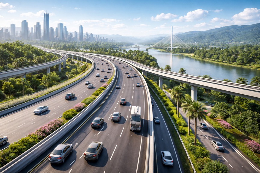 Ngày mai, Đèo Cả chính thức khởi công, khánh thành loạt dự án giao thông trọng điểm, vốn đầu tư hơn 85.000 tỷ- Ảnh 3. Ngày mai, Đèo Cả chính thức khởi công, khánh thành loạt dự án giao thông trọng điểm, vốn đầu tư hơn 85.000 tỷ- Ảnh 3.