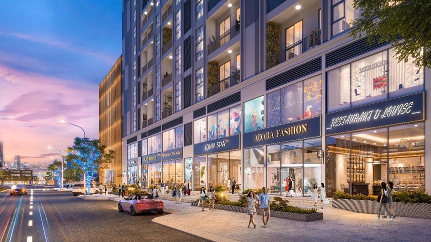 Shophouse khối đế The Wisteria - Lời giải cho bài toán tích sản an toàn dài hạn- Ảnh 2.