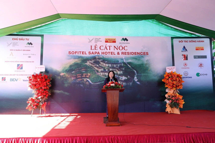 Cất nóc dự án Sofitel Sapa Hotel & Residences – Dấu mốc quan trọng phát triển du lịch cao cấp Tây Bắc- Ảnh 2.
