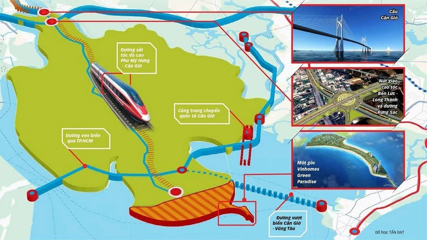 Tuyến metro hơn 85.000 tỷ bắc nhịp từ trung tâm TP đến Cần Giờ, rút ngắn chỉ còn 12 phút được Vingroup cam kết hoàn thành vào năm 2028- Ảnh 3.