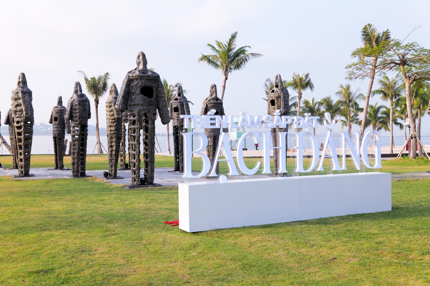 Quảng Ninh: BIM Land khai mạc Triển lãm điêu khắc lấy cảm hứng từ chiến thắng Bạch Đằng- Ảnh 4. Quảng Ninh: BIM Land khai mạc Triển lãm điêu khắc lấy cảm hứng từ chiến thắng Bạch Đằng- Ảnh 4.