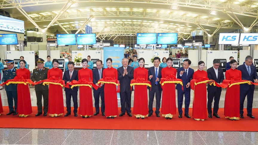 Chính thức khánh thành nhà ga 5 sao tương lai thứ 2 của Việt Nam- Ảnh 2. Chính thức khánh thành nhà ga 5 sao tương lai thứ 2 của Việt Nam- Ảnh 2.