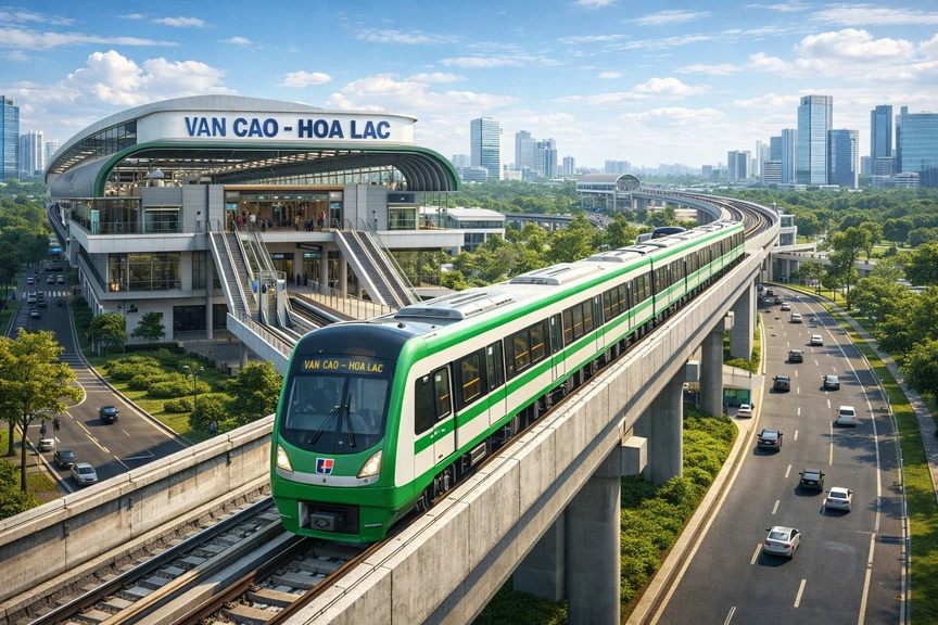 Khởi công tuyến metro hơn 72.000 tỷ, mở trục xương sống kết nối trung tâm Thủ đô với đô thị vệ tinh mới- Ảnh 2.