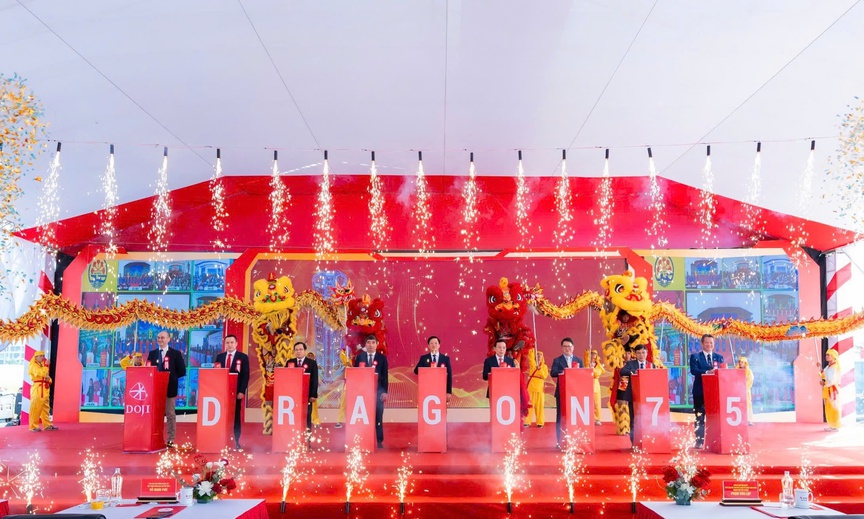 Tập đoàn DOJI chính thức khởi công dự án với toà tháp cao 75 tầng- Ảnh 1.