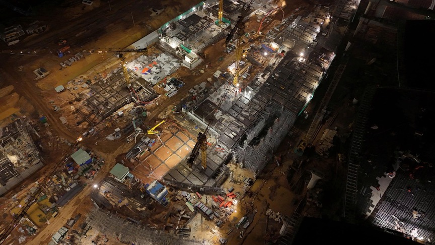 Đại công trường dự án sân bay quy mô tầm cỡ nhất Việt Nam, lọt TOP siêu sân bay thế giới chạy đua từng phút hướng tới giờ khắc lịch sử- Ảnh 2.