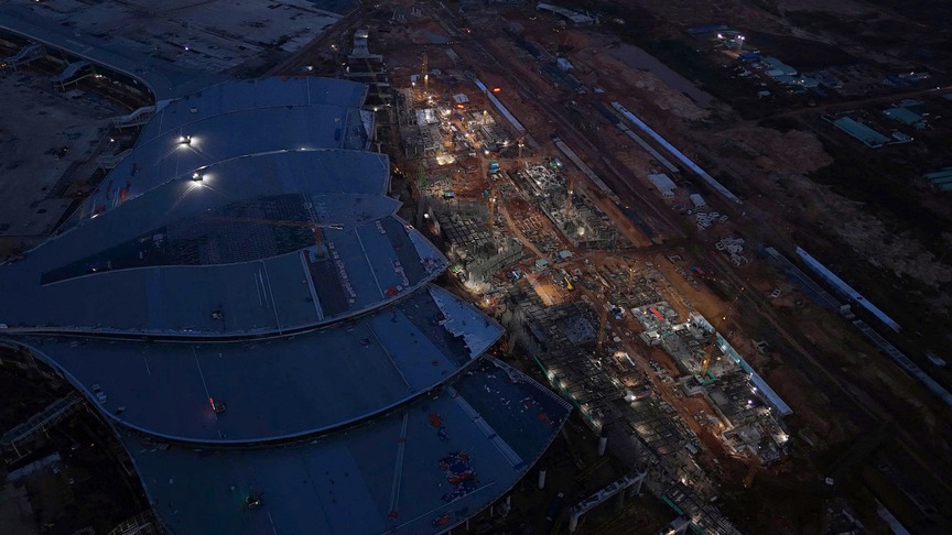 Đại công trường dự án sân bay quy mô tầm cỡ nhất Việt Nam, lọt TOP siêu sân bay thế giới chạy đua từng phút hướng tới giờ khắc lịch sử- Ảnh 3.