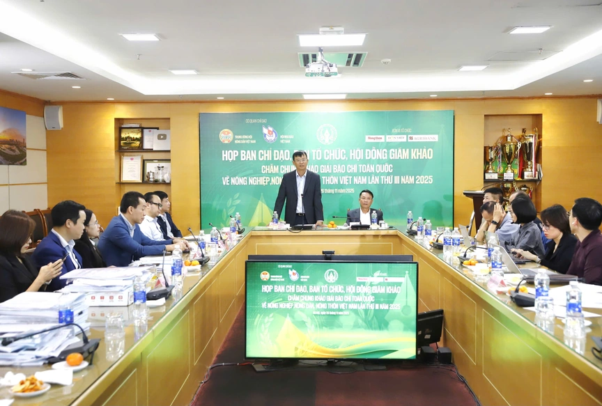 45 tác phẩm đoạt giải báo chí toàn quốc về nông nghiệp, nông dân, nông thôn năm 2025- Ảnh 1.