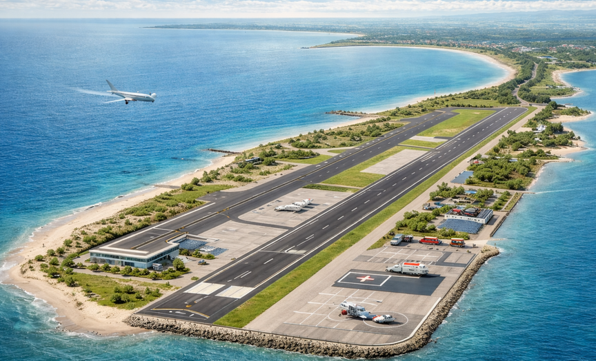 Việt Nam sẽ có thêm sân bay mới, tọa lạc tại khu lấn biển ở miền Tây- Ảnh 1. Việt Nam sẽ có thêm sân bay mới, tọa lạc tại khu lấn biển ở miền Tây- Ảnh 1.