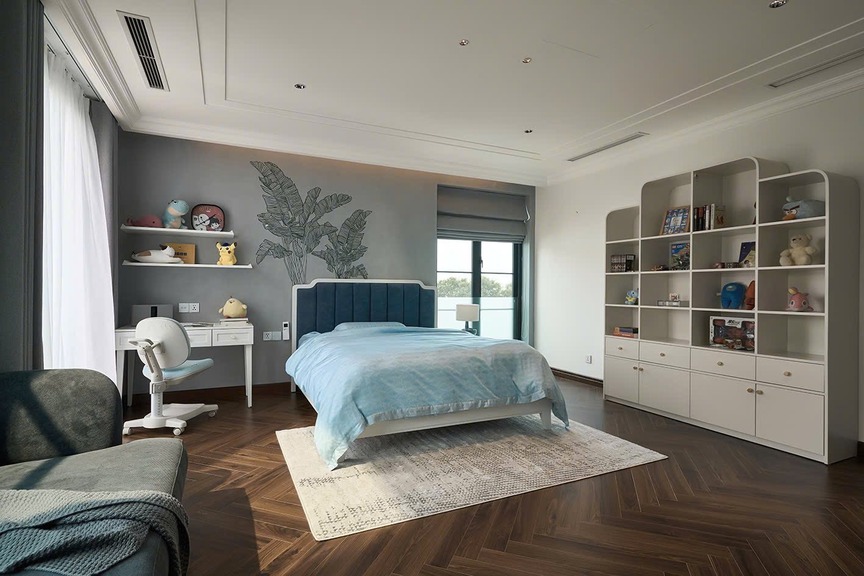 Bên trong căn biệt thự mang hồn Kinh Bắc với kiến trúc Đông Dương- Ảnh 7.