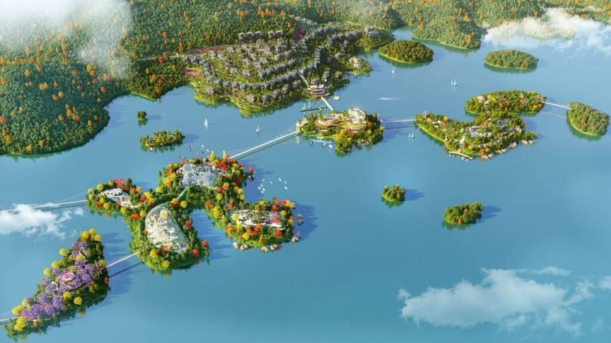 Hồ Núi Cốc và câu chuyện 'thành phố du lịch hồ' hiếm hoi tại Việt Nam- Ảnh 6.