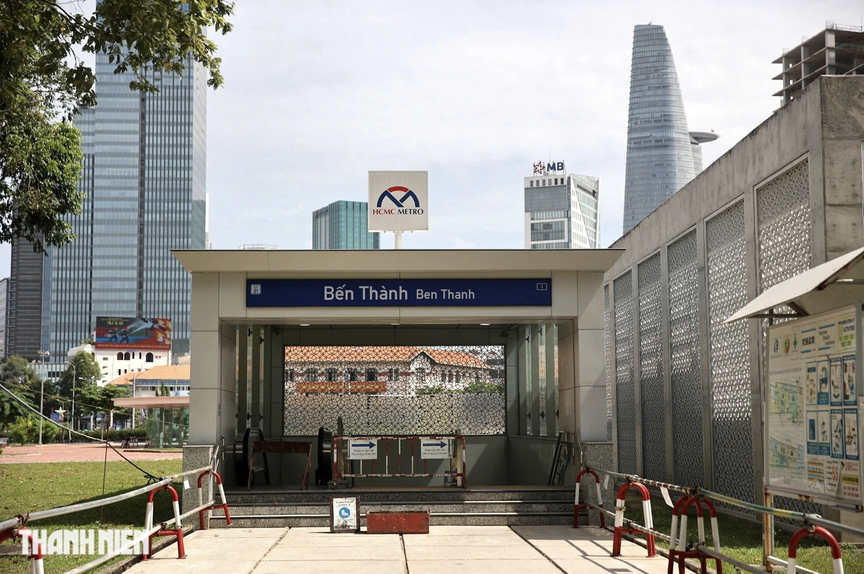 Metro số 2 TP.HCM kéo dài thêm 200m, nối trực tiếp vào ga Bến Thành- Ảnh 1.