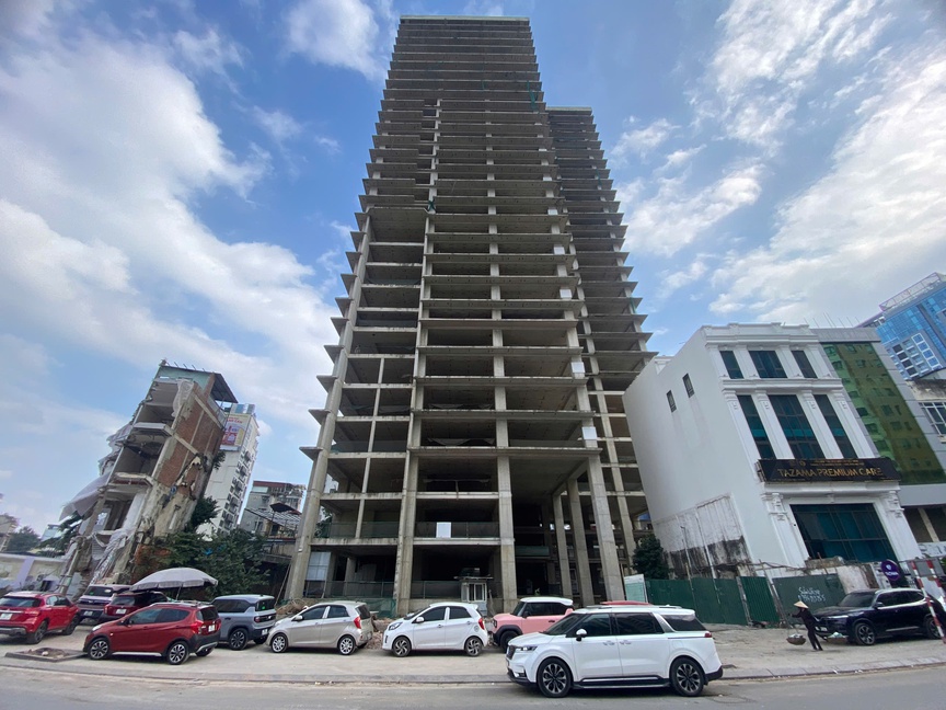 Toàn cảnh dự án 1A Láng Hạ