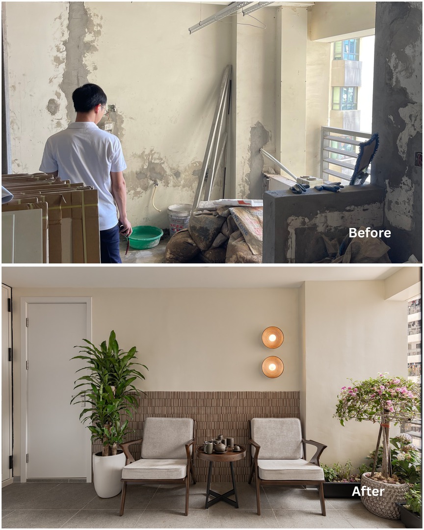 Ban công mở, ánh sáng ngập tràn: Không gian sống đáng mơ ước sau lần sửa nhà thứ 2- Ảnh 3.