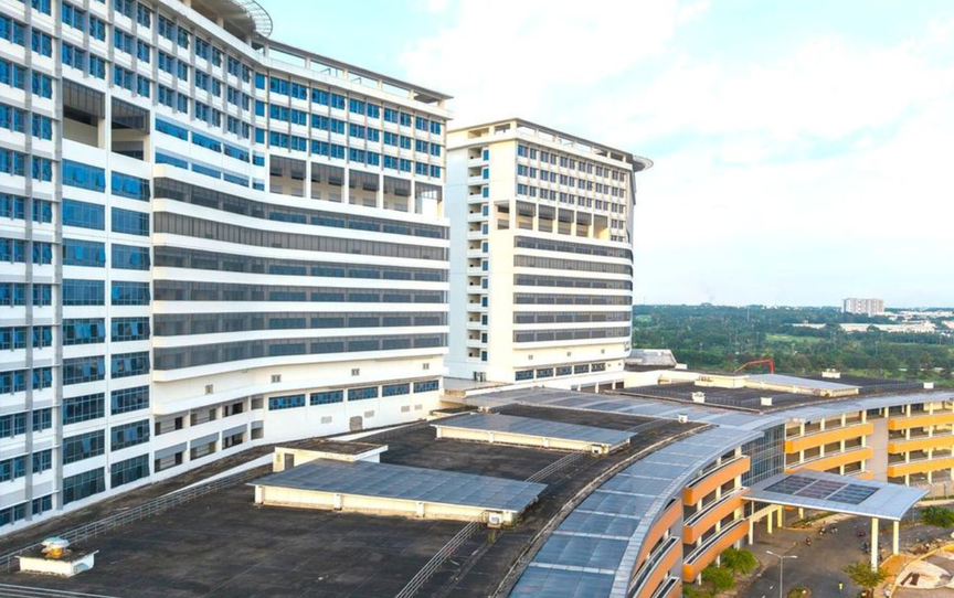 Bệnh viện lớn nhất thành phố giàu nhất Việt Nam bị bỏ hoang nhiều năm sắp hoàn thành- Ảnh 1.