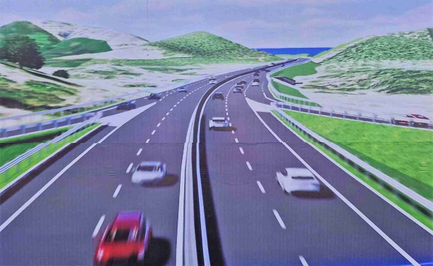 Phối cảnh cao tốc Tân Phú - Bảo Lộc. Nguồn ảnh: Báo Lao Động