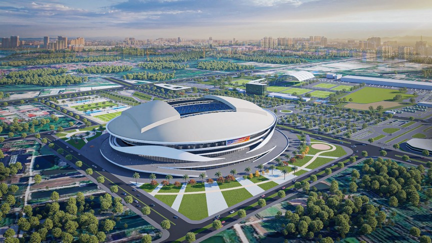 Việt Nam sắp có sân vận động hiện đại 5,5ha đạt chuẩn FIFA, quy mô 60.000 chỗ ngồi- Ảnh 2. Việt Nam sắp có sân vận động hiện đại 5,5ha đạt chuẩn FIFA, quy mô 60.000 chỗ ngồi- Ảnh 2.