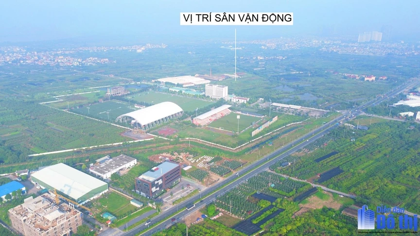 Việt Nam sắp có sân vận động hiện đại 5,5ha đạt chuẩn FIFA, quy mô 60.000 chỗ ngồi- Ảnh 1. Việt Nam sắp có sân vận động hiện đại 5,5ha đạt chuẩn FIFA, quy mô 60.000 chỗ ngồi- Ảnh 1.