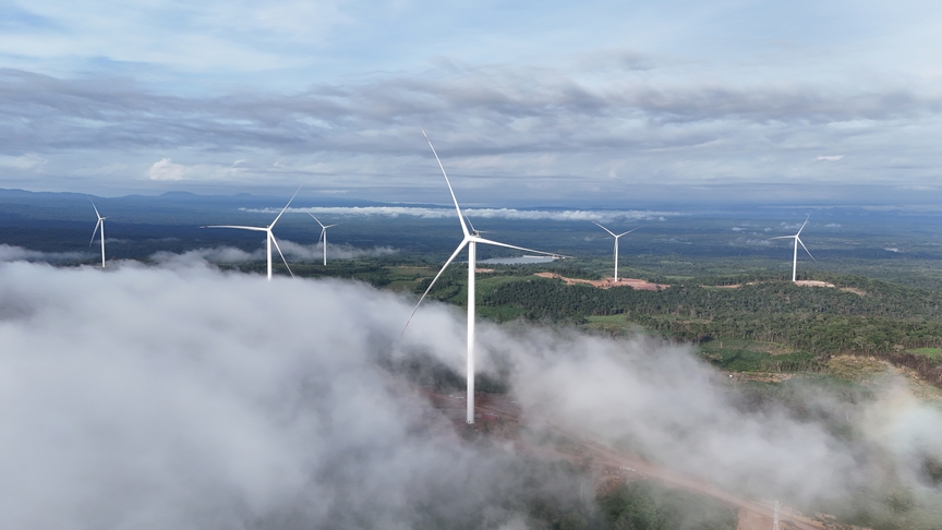 Nhà máy điện gió Savan 1 của Bầu Hiển tại Lào chính thức vận hành thương mại- Ảnh 3.