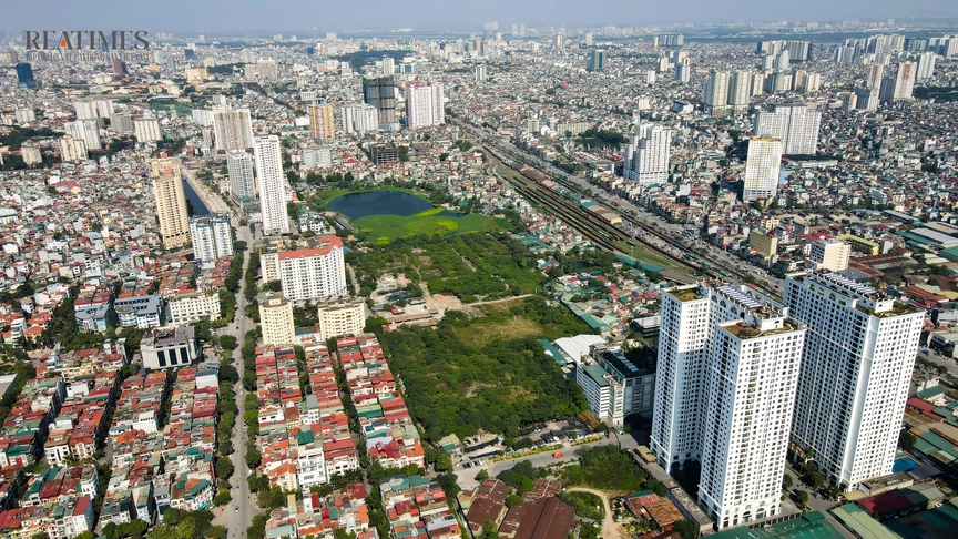 Hà Nội: Cận cảnh khu đất 8ha sắp xây bãi đỗ xe, trung tâm thương mại Hoàng Mai - Giáp Bát- Ảnh 2. Hà Nội: Cận cảnh khu đất 8ha sắp xây bãi đỗ xe, trung tâm thương mại Hoàng Mai - Giáp Bát- Ảnh 2.