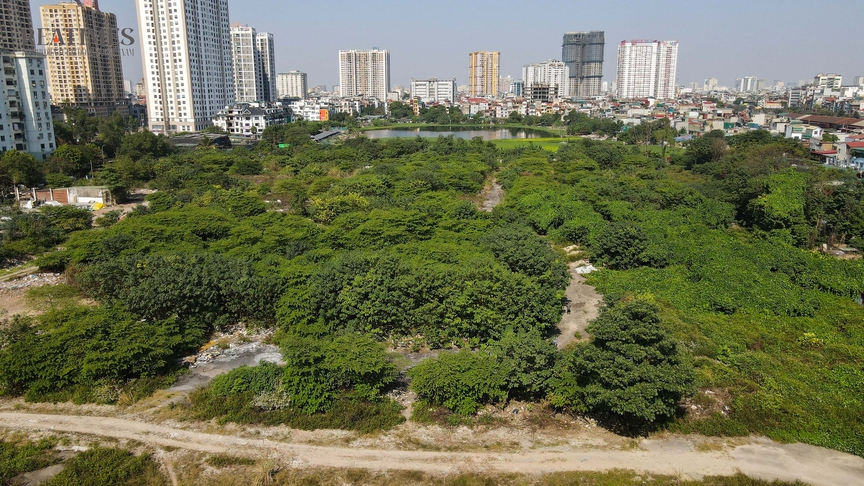 Hà Nội: Cận cảnh khu đất 8ha sắp xây bãi đỗ xe, trung tâm thương mại Hoàng Mai - Giáp Bát- Ảnh 5. Hà Nội: Cận cảnh khu đất 8ha sắp xây bãi đỗ xe, trung tâm thương mại Hoàng Mai - Giáp Bát- Ảnh 5.