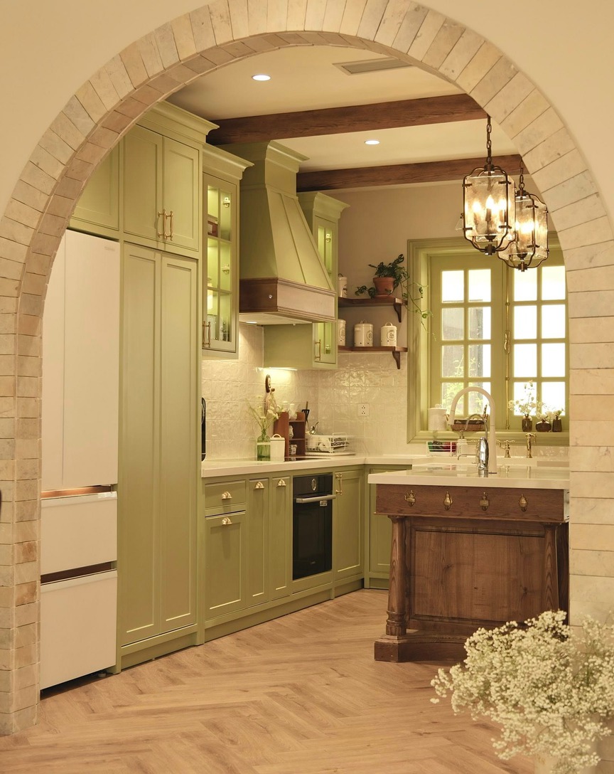 Căn bếp cottagecore đậm chất châu Âu giữa đời sống hiện đại- Ảnh 1. Căn bếp cottagecore đậm chất châu Âu giữa đời sống hiện đại- Ảnh 1.