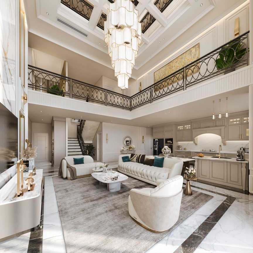 Sống chuẩn "biệt thự trên cao" tại căn hộ Duplex The Wisteria- Ảnh 2.