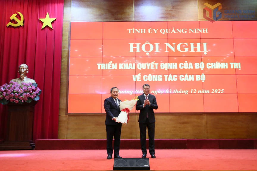 Ông Quản Minh Cường giữ chức Bí thư Tỉnh ủy Quảng Ninh- Ảnh 1. Ông Quản Minh Cường giữ chức Bí thư Tỉnh ủy Quảng Ninh- Ảnh 1.