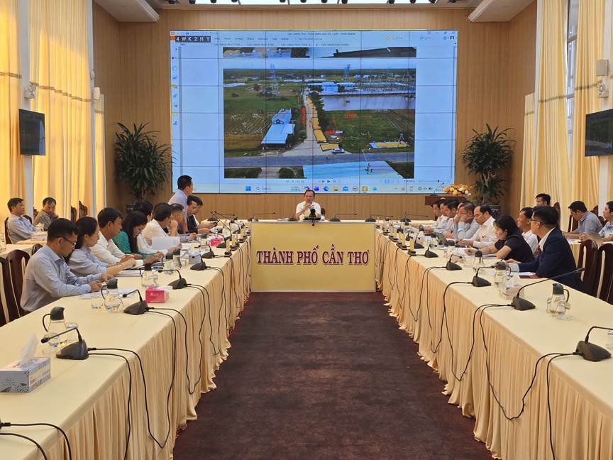 TP. Cần Thơ tổ chức khánh thành, khởi công 7 dự án chào mừng Đại hội XIV của Đảng- Ảnh 1.