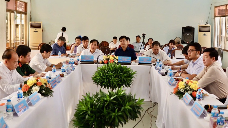 Hình ảnh tại buổi làm việc. Nguồn ảnh: Báo Tây Ninh