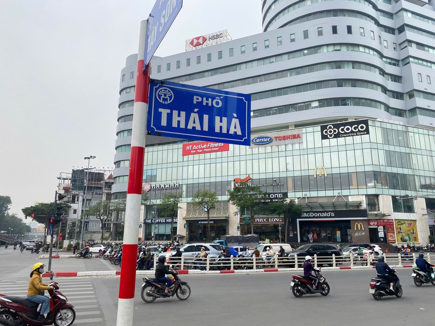 Tuyến phố Thái Hà sẽ được Hà Nội thiết kế đô thị riêng Tuyến phố Thái Hà sẽ được Hà Nội thiết kế đô thị riêng