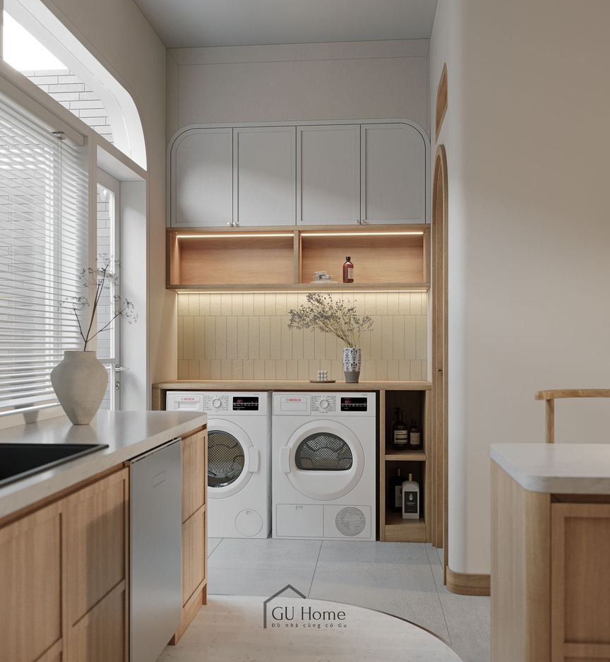 Sống chậm và chữa lành trong căn hộ mang đậm phong cách Japandi giữa làng quê- Ảnh 6. Sống chậm và chữa lành trong căn hộ mang đậm phong cách Japandi giữa làng quê- Ảnh 6.