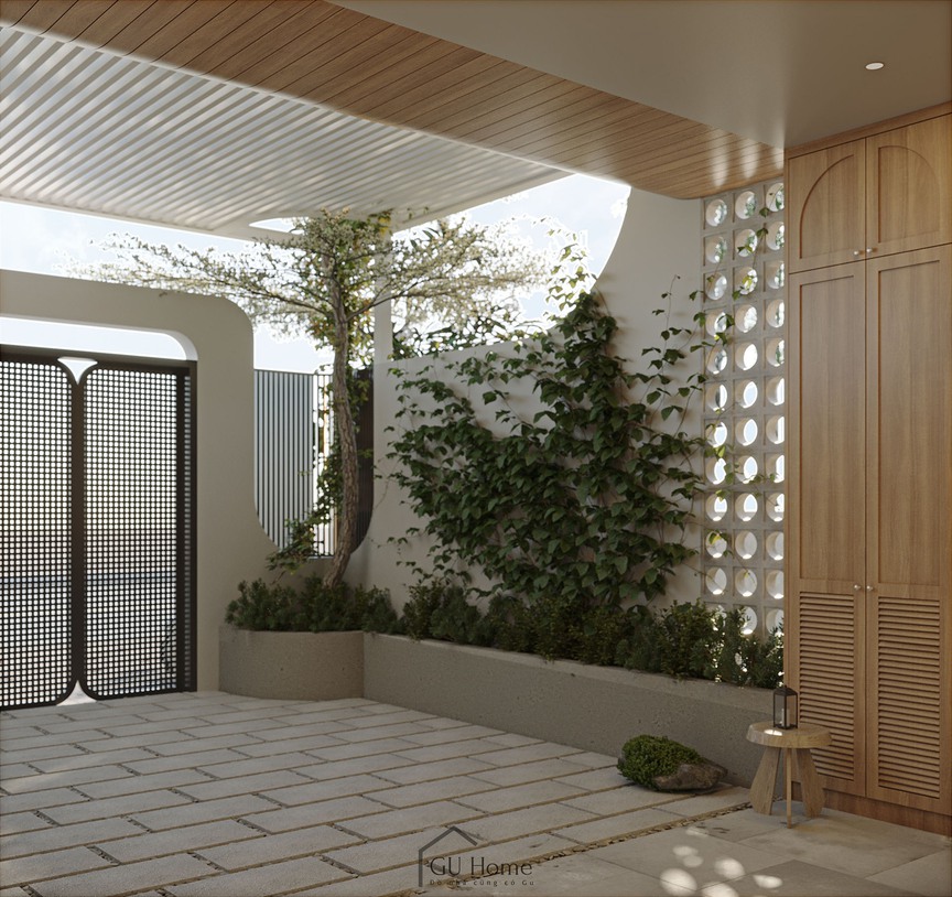 Sống chậm và chữa lành trong căn hộ mang đậm phong cách Japandi giữa làng quê- Ảnh 3. Sống chậm và chữa lành trong căn hộ mang đậm phong cách Japandi giữa làng quê- Ảnh 3.