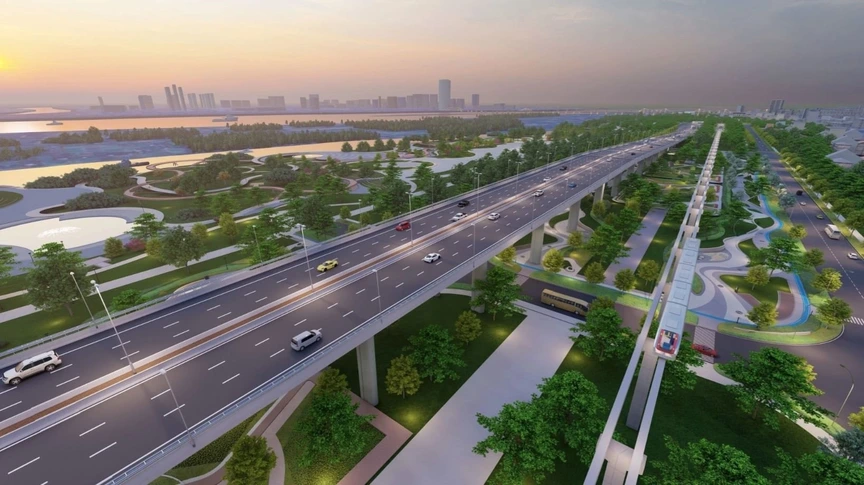 Sắp khởi công siêu dự án hơn 300.000 tỷ ven sông Hồng- Ảnh 1.