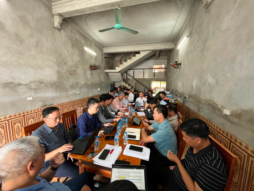 Đảng ủy EVNNPT thực hiện rà soát tiến độ Dự án Đường dây 500/220kV Nho Quan - Phủ Lý - Thường Tín- Ảnh 5.